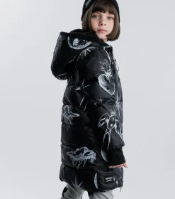 NUNUNU All Inked Reversible Down Coat Shop