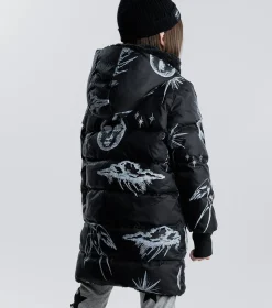 NUNUNU All Inked Reversible Down Coat Shop