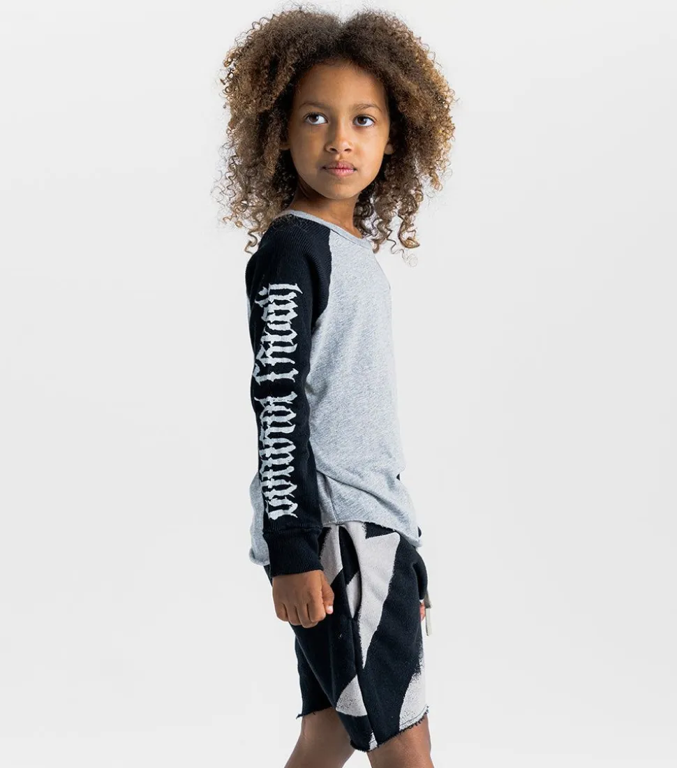 NUNUNU Bolt Rounded Shorts Clearance