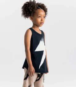 NUNUNU Bolt Tank Top Discount