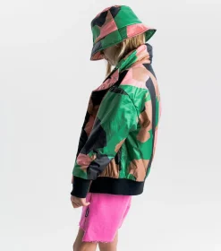 NUNUNU Camouflage Bomber Jacket Flash Sale