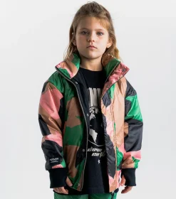NUNUNU Camouflage Bomber Jacket Flash Sale