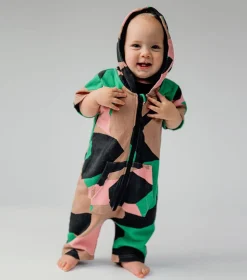 NUNUNU Camouflage Hooded Overall Sale