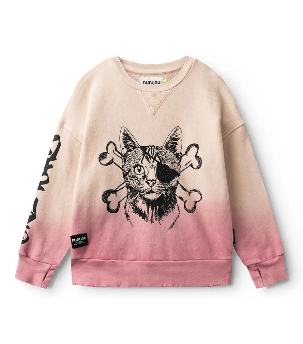 NUNUNU Captain Cat Sweatshirt Clearance
