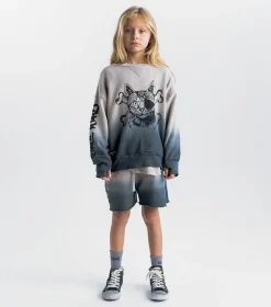 NUNUNU Captain Cat Sweatshirt Hot