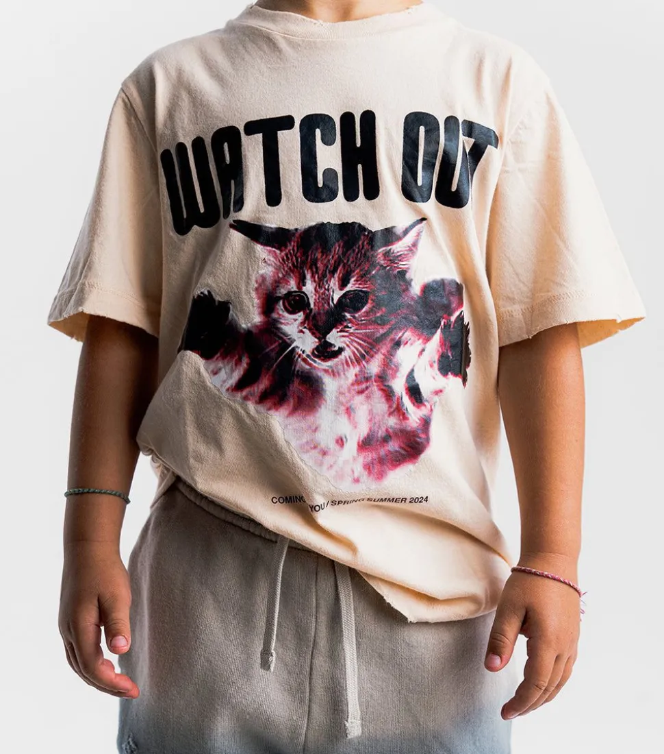 NUNUNU Cat-A-Tonic T-Shirt New