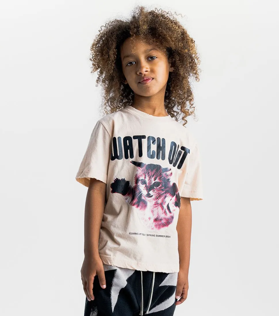 NUNUNU Cat-A-Tonic T-Shirt New