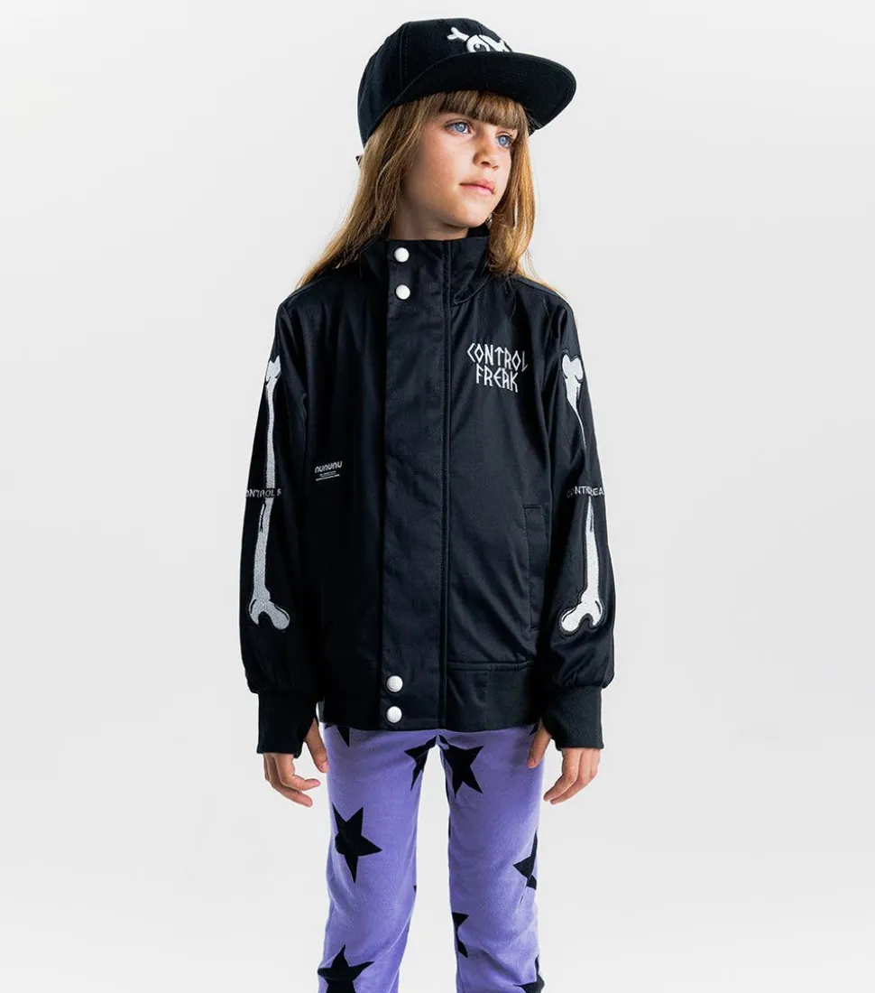 NUNUNU Control Freak Bomber Jacket New