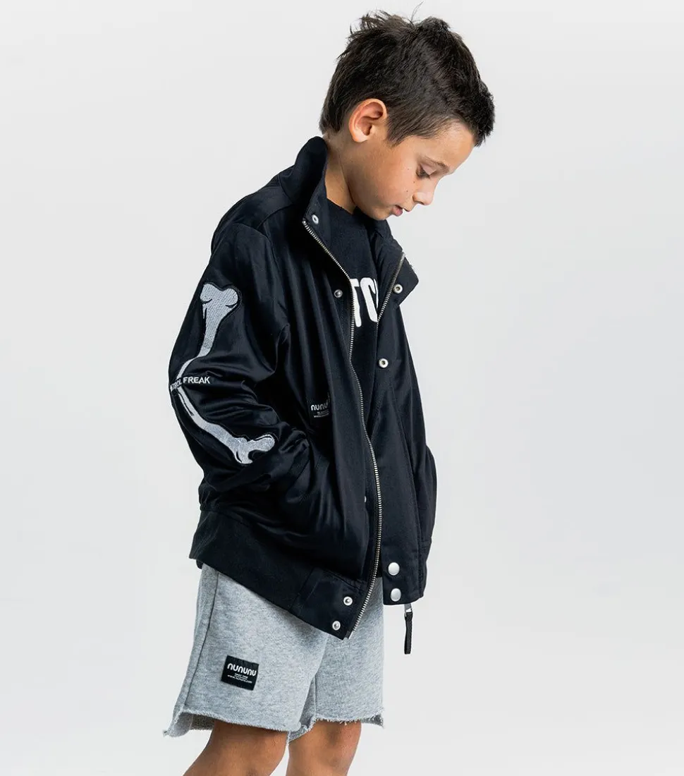 NUNUNU Control Freak Bomber Jacket New