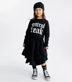 NUNUNU Control Freak Inked Dress Outlet