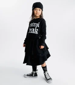 NUNUNU Control Freak Inked Dress Outlet