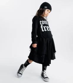 NUNUNU Control Freak Inked Dress Outlet