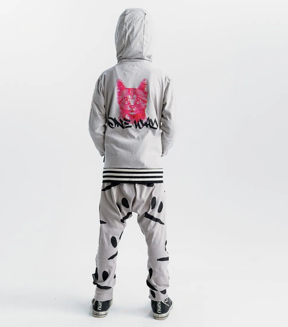 NUNUNU Cool Cat Light Zip Hoodie Outlet