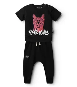 NUNUNU Cool Cat Set Fashion