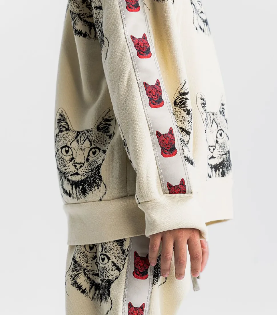 NUNUNU Cool Cat Sweatshirt Hot