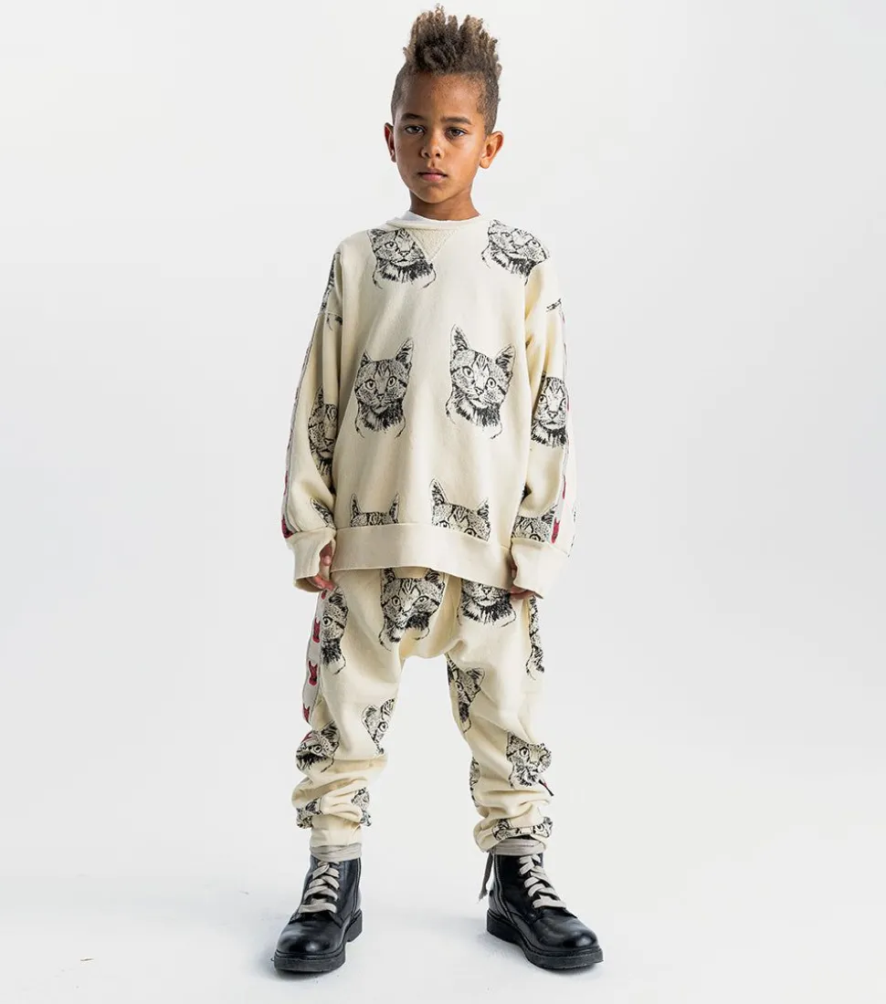 NUNUNU Cool Cat Sweatshirt Hot