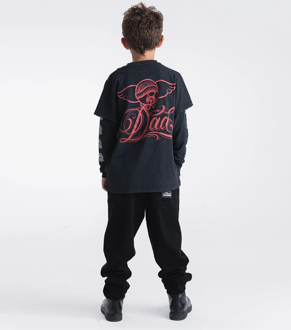 NUNUNU Dad Twofer Shirt Clearance