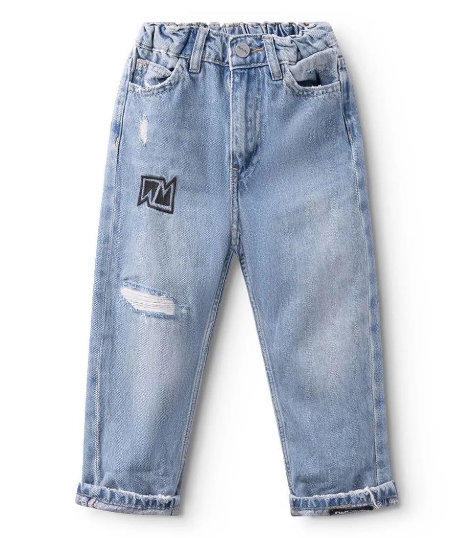 NUNUNU Deco Denim Pants New