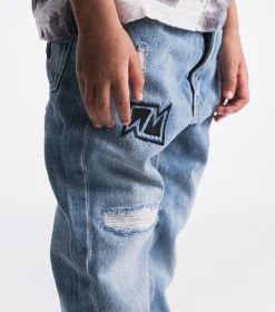 NUNUNU Deco Denim Pants New