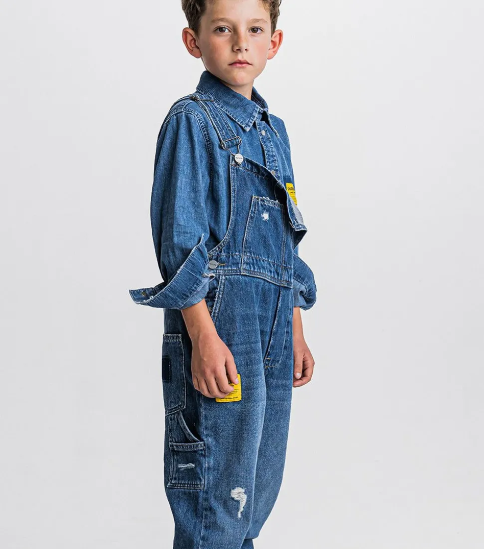 NUNUNU Denim Work Overall Store