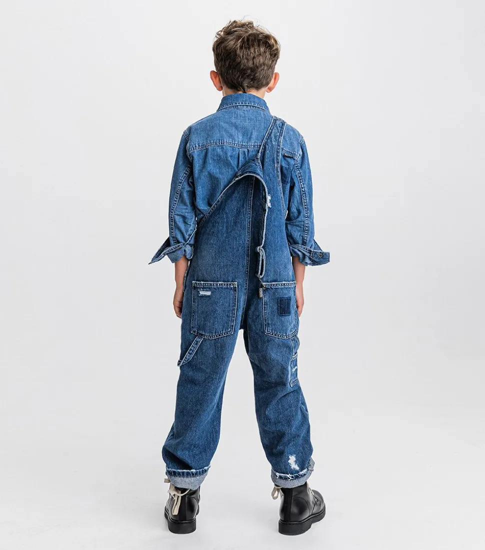 NUNUNU Denim Work Overall Store