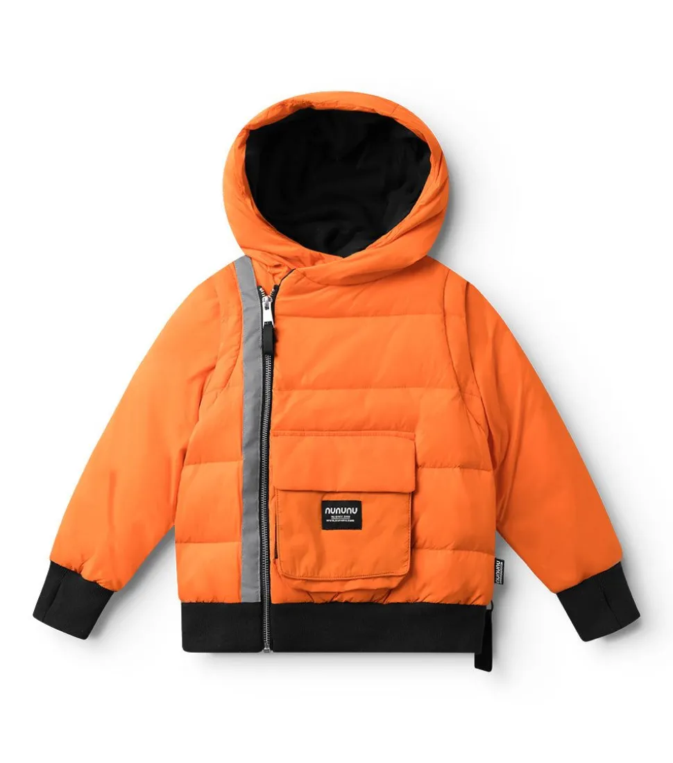 NUNUNU Detachable Sleeves Down Jacket Hot