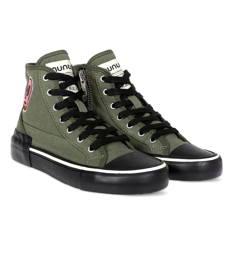 NUNUNU Dizzy Skull High Tops Discount