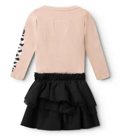 NUNUNU Dizzy Skull Onesie Skirt Cheap