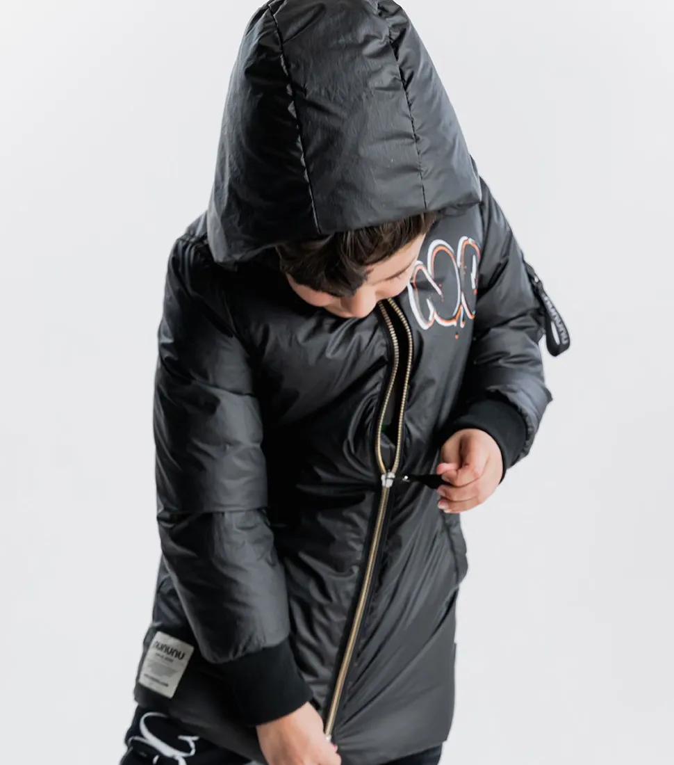 NUNUNU Dizzy Skull Parka Down Coat Clearance