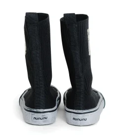NUNUNU Extra High Sock Sneakers Fashion