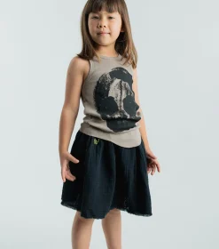 NUNUNU Faded Skull Tank Top Online