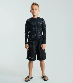 NUNUNU Faded Skulls Rashguard Online