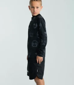 NUNUNU Faded Skulls Rashguard Online