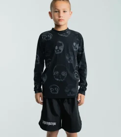 NUNUNU Faded Skulls Rashguard Online