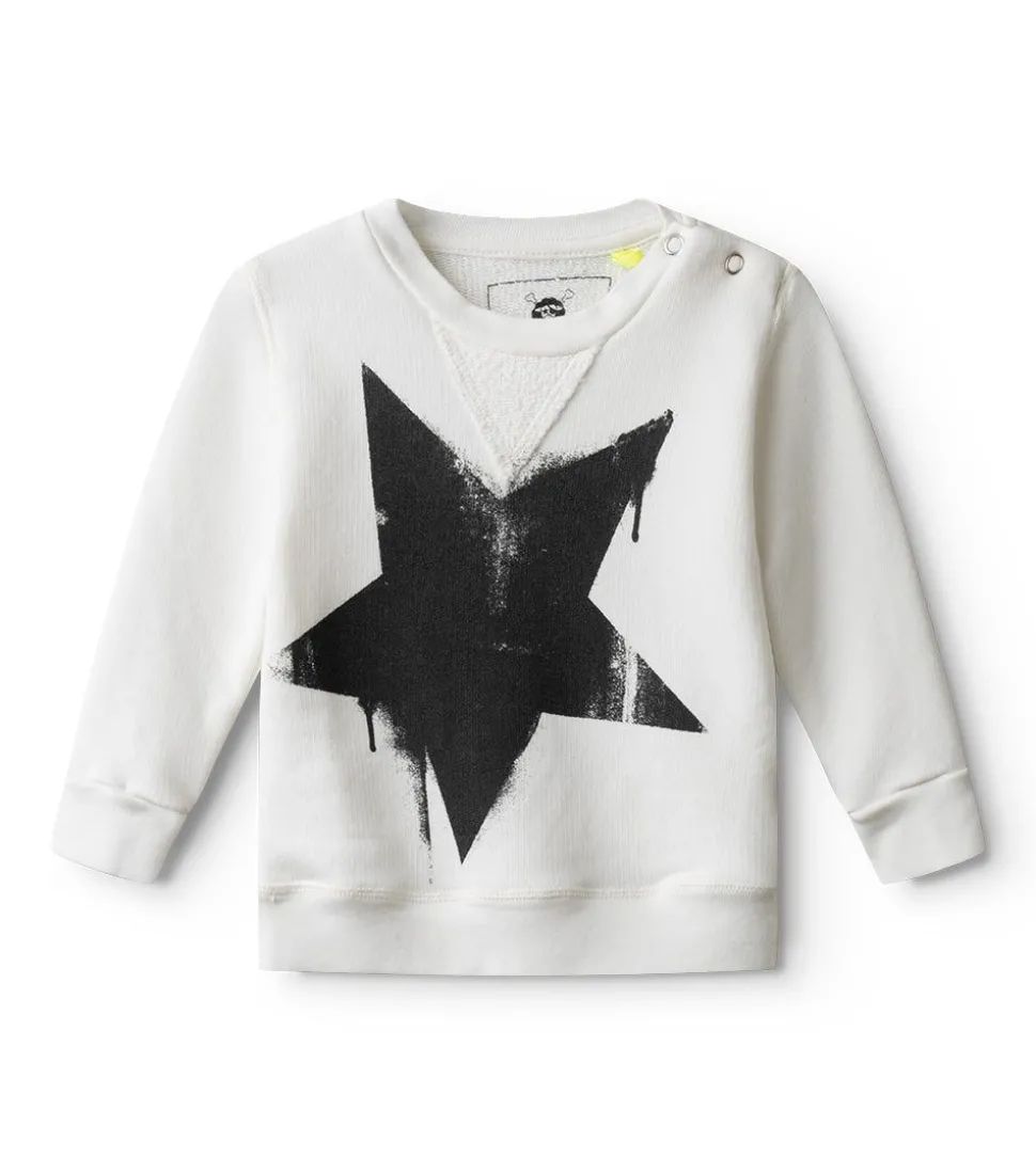 NUNUNU Falling Star Sweatshirt Discount