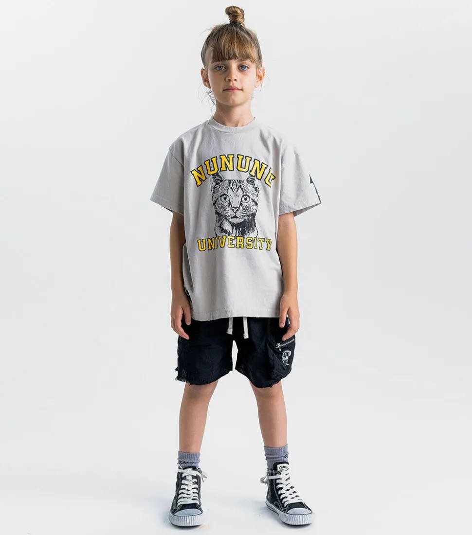 NUNUNU Feather Cargo Shorts Online