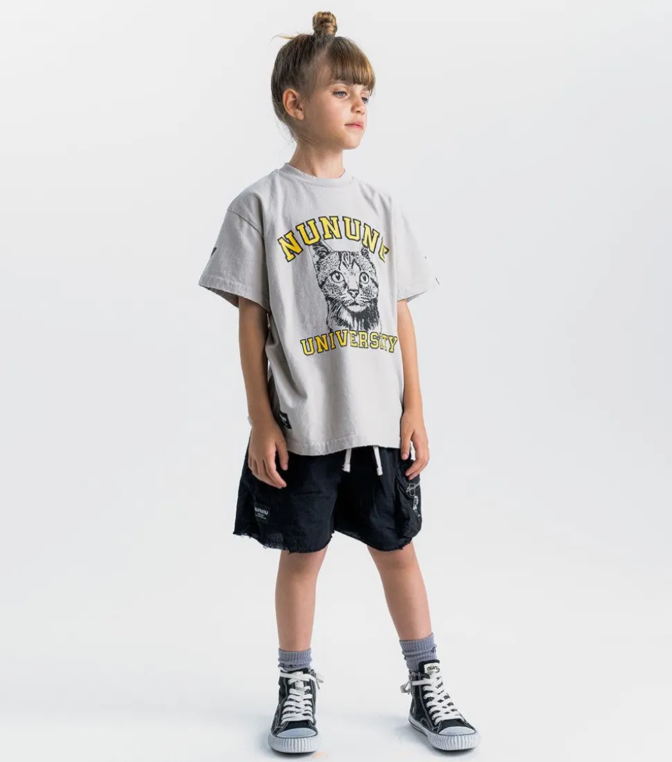 NUNUNU Feather Cargo Shorts Online
