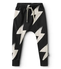 NUNUNU French Terry Bolt Baggy Pants Online