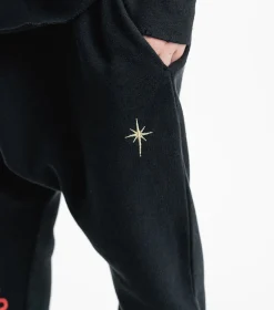 NUNUNU French Terry Dragon Baggy Pants Cheap