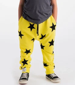 NUNUNU French Terry Star Baggy Pants Best