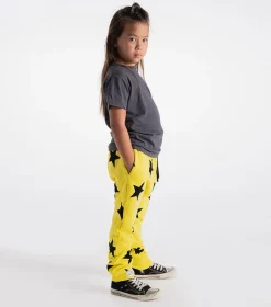 NUNUNU French Terry Star Baggy Pants Best