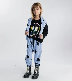 NUNUNU French Terry Star Baggy Pants New