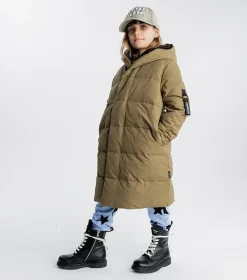 NUNUNU Hooded Trench Coat Shop