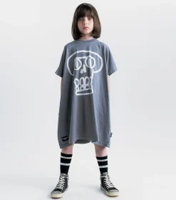 NUNUNU Kooky Skull Box Dress Best