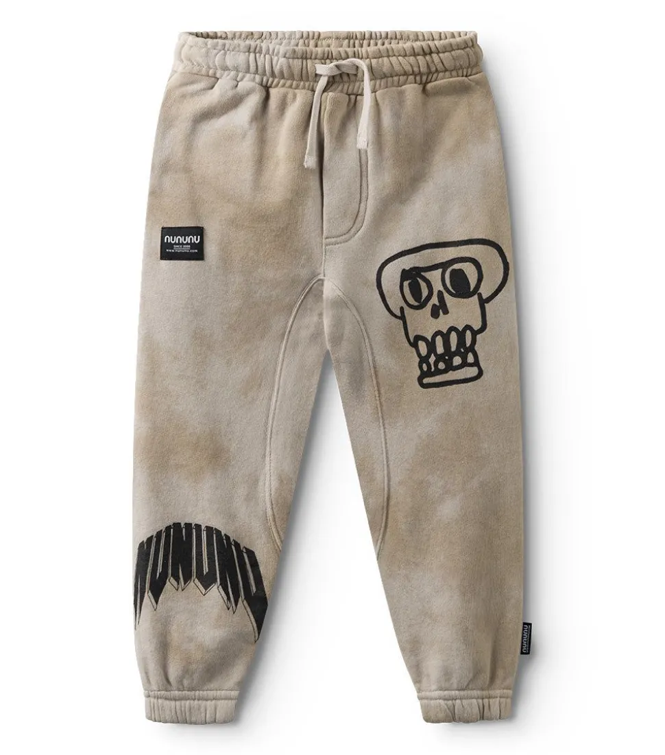 NUNUNU Kooky Skull Sweatpants Flash Sale