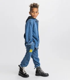 NUNUNU Light Denim Pants Store