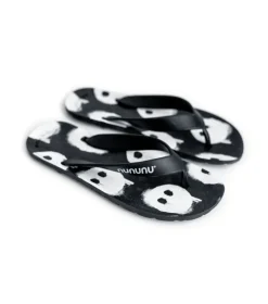 NUNUNU Melting Masks Flip Flops Hot