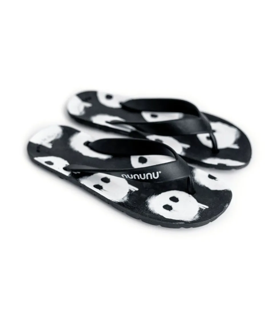 NUNUNU Melting Masks Flip Flops Hot