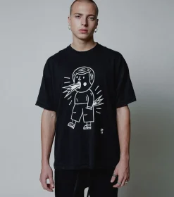 NUNUNU Men'S Oversized Blah Blah T-Shirt Store