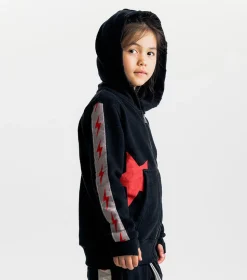 NUNUNU Mini Bolts Zip Hoodie Cheap